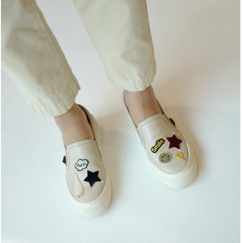 CHAUSSURE LAPIN HILO SLIP-ON SNEAKERS in IVORY
